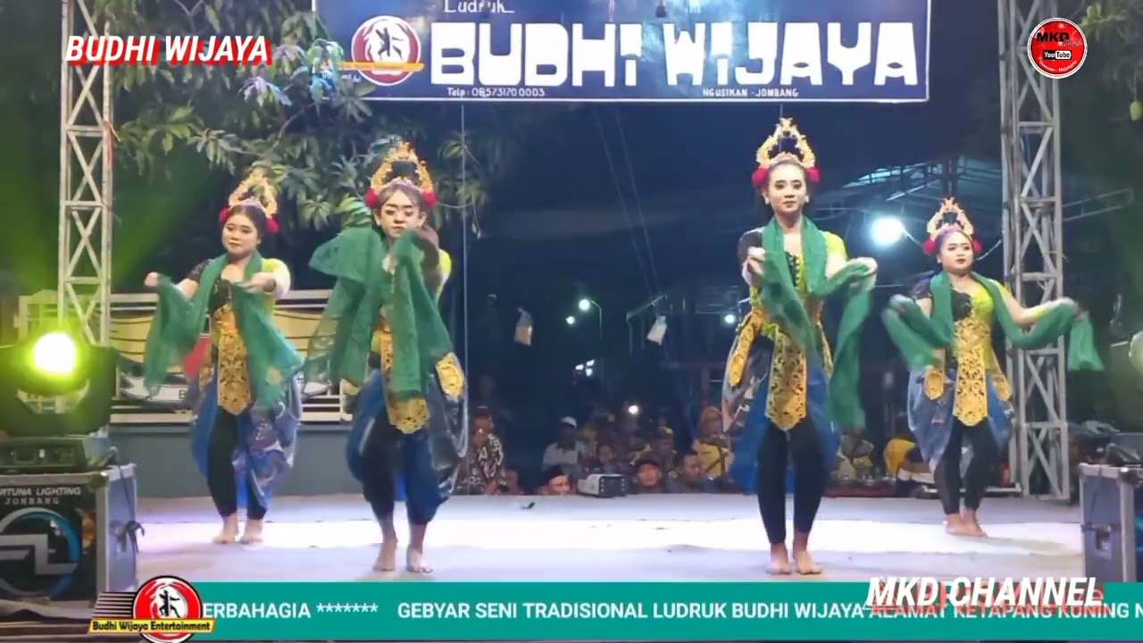 Tari lenggang suroboyo ludruk budhi wijaya wringinanom gresik