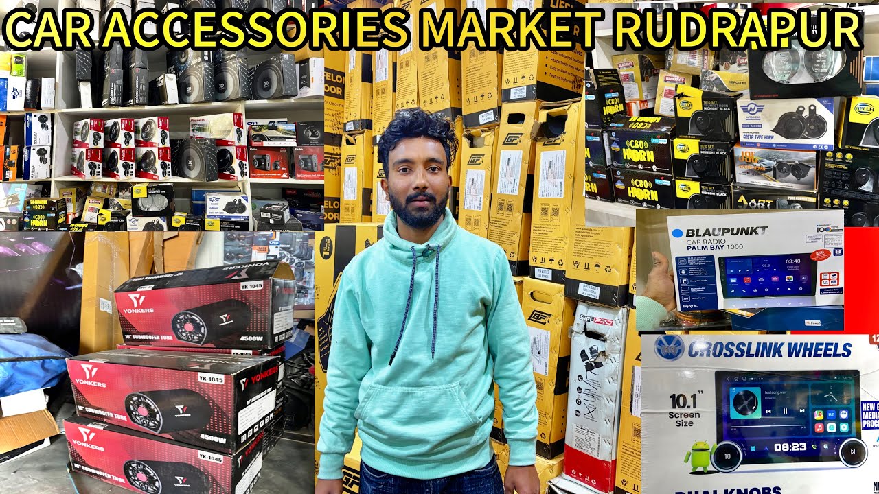 Car Accessories Market Rudrapur ✅Car Audio System,Led Lights Car Market ✅#caraccessories #rudrapur 