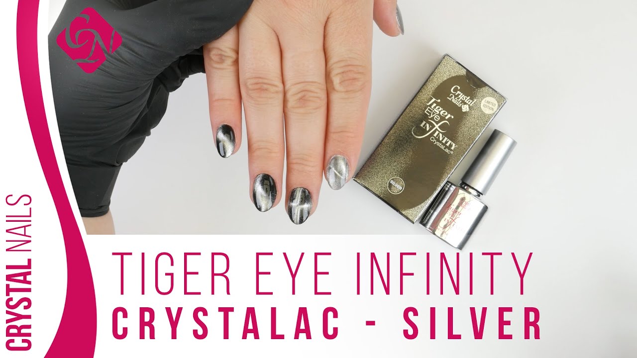 Új ezüst Tiger Eye Infinity CrystaLac