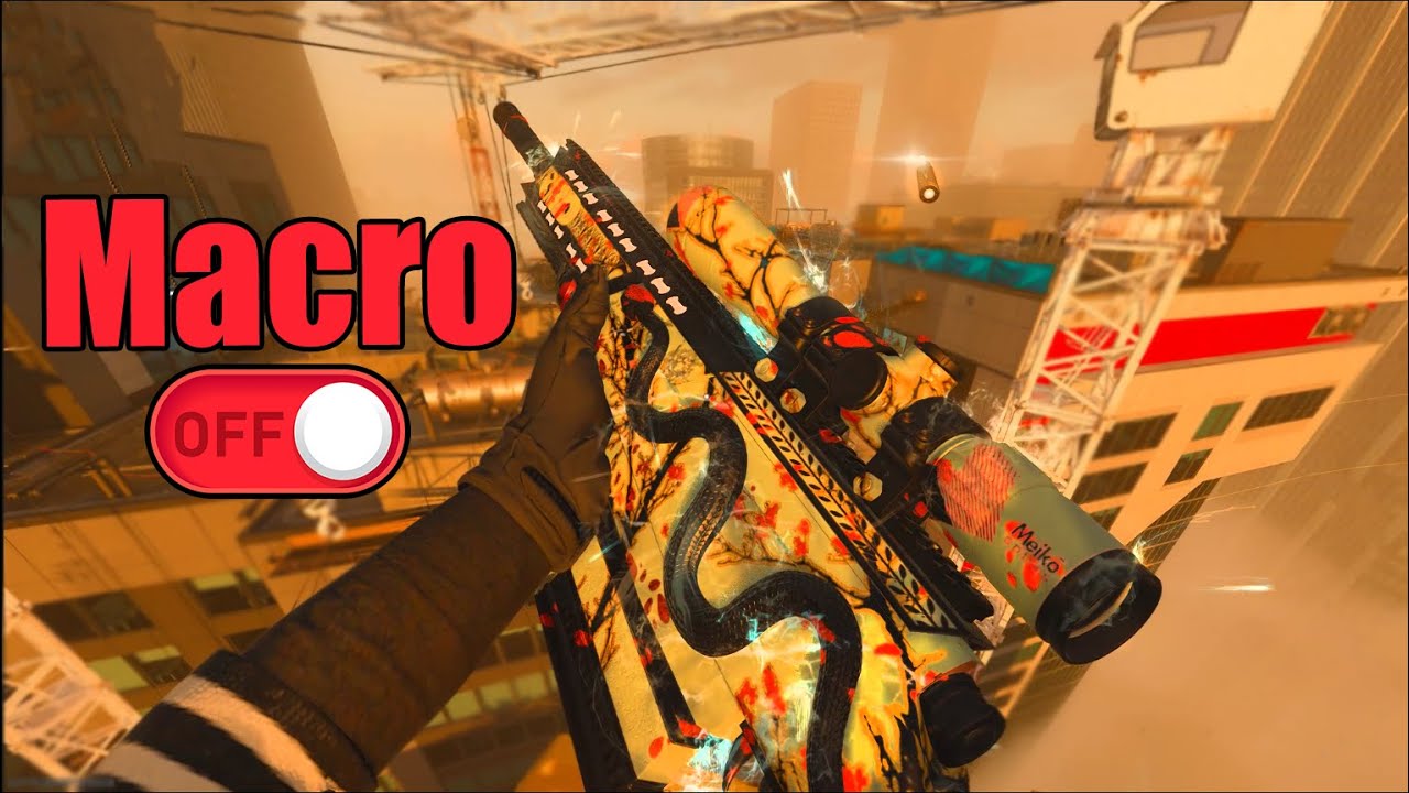 I'm a recovering macro addict... :(   MW3 Search and Destroy sniping