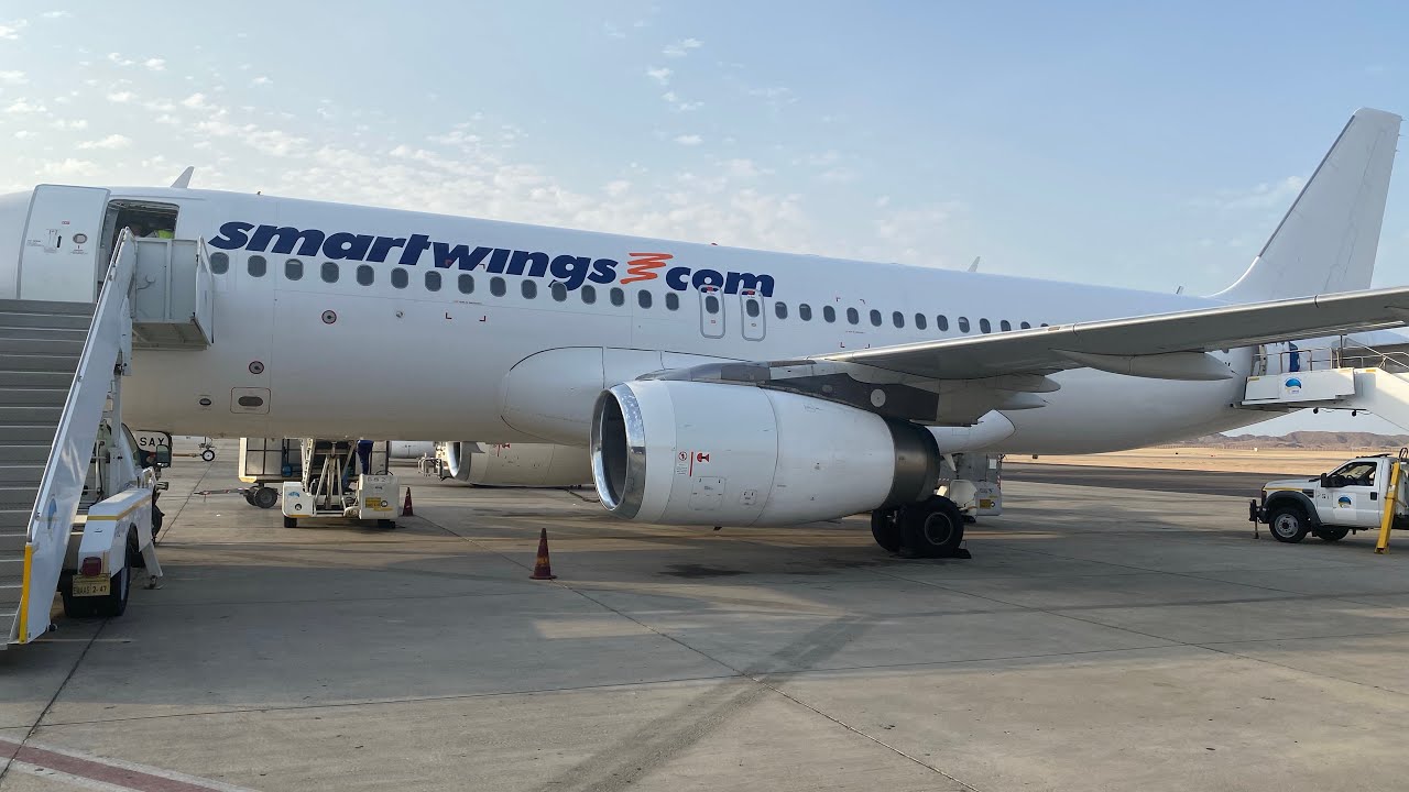 Přistání v Marsa Alam I A320 I Smartwings 08-2025