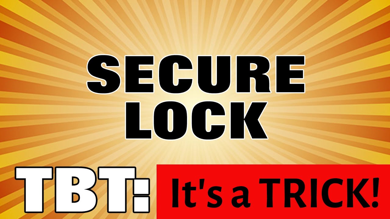 Secure Lock - MagicTricks.com