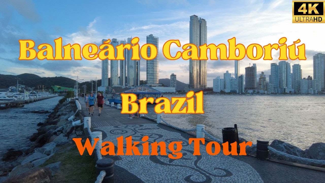 Balneário Camboriú Walking Tour, Santa Catarina, Brazil 🇧🇷 - 4K, January 2024 #walkingtour #brazil
