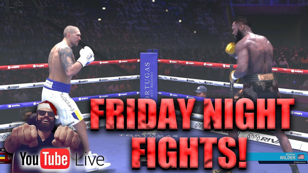 Playing Undisputed Beta Live!! Come Be My Live Cornerman!!