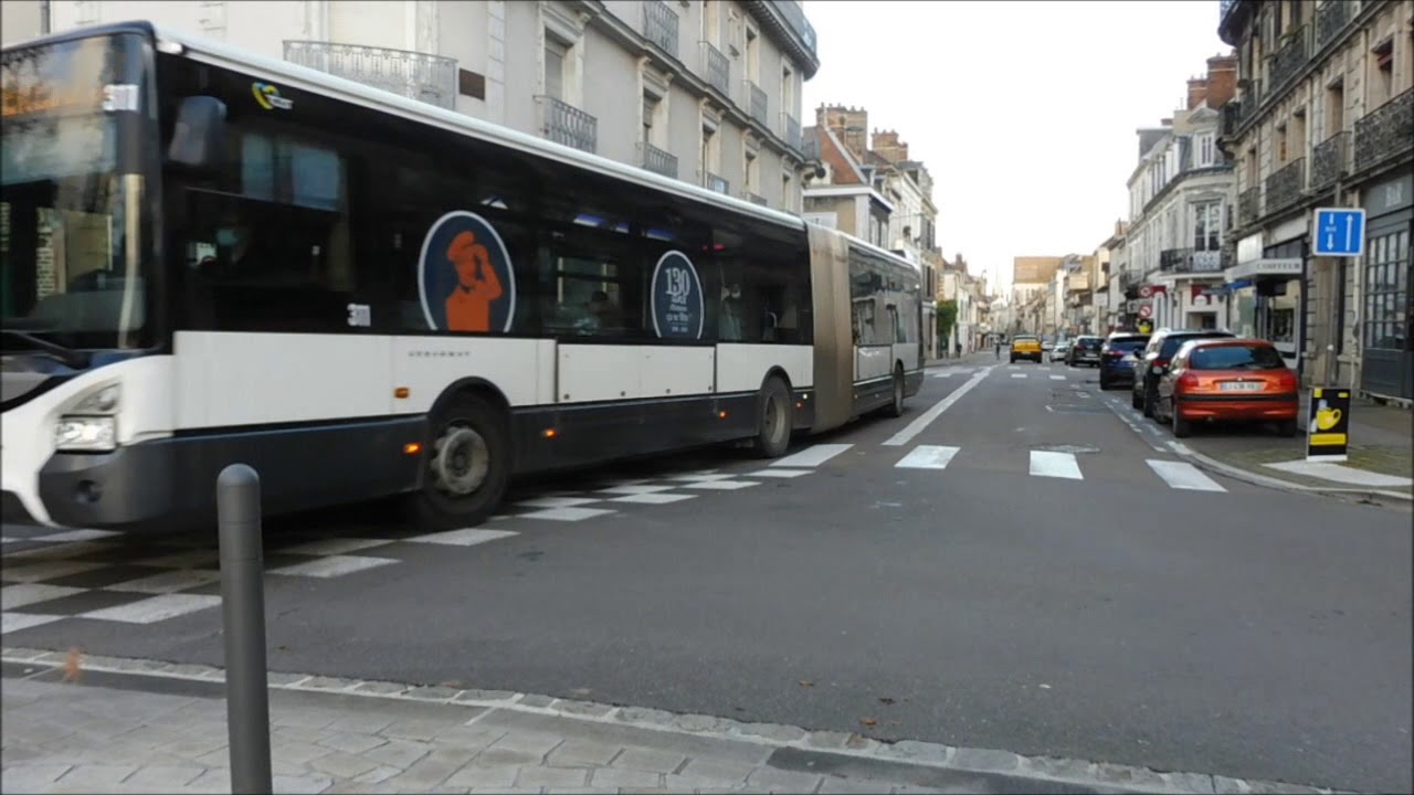 TCAT Passages de Bus à l'arrêt Gare SNCF