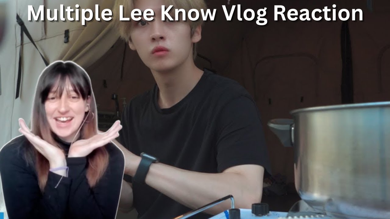 SKZ VLOG Lee Know : LEE KNOW LOG 5/6/7/8/9 REACTION