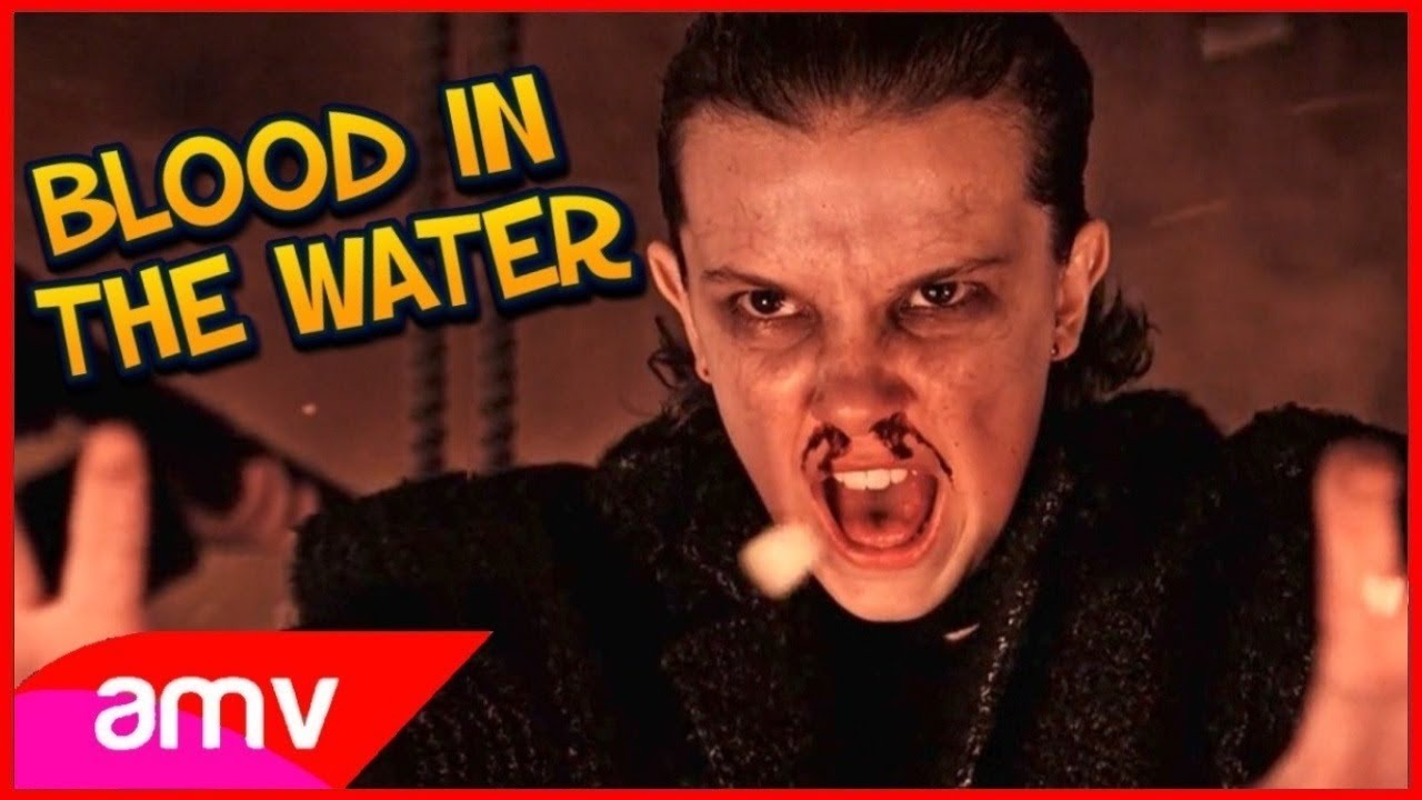 AMV Stranger Things - Blood in the Water 平和と愛