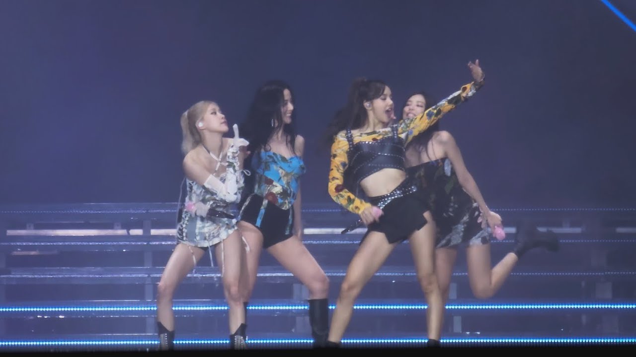 BLACKPINK 블랙핑크 Born Pink Tour Las Vegas Encore - Shutdown (230818) (4K Jennie 제니 Fancam)
