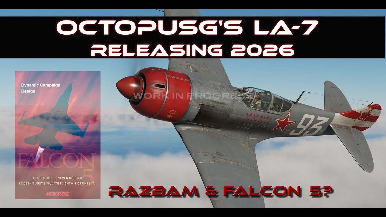 DCS SITREP #36 2025: La-7 выйдет в 2026 году/OnReTech Нужны создатели контента,/Динамическая камп...