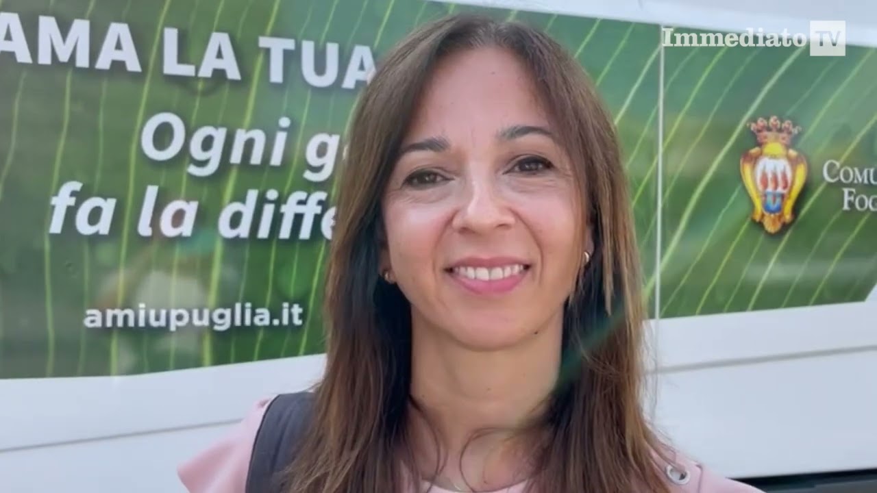 A FOGGIA LE NUOVE SPAZZATRICI DI AMIU PUGLIA