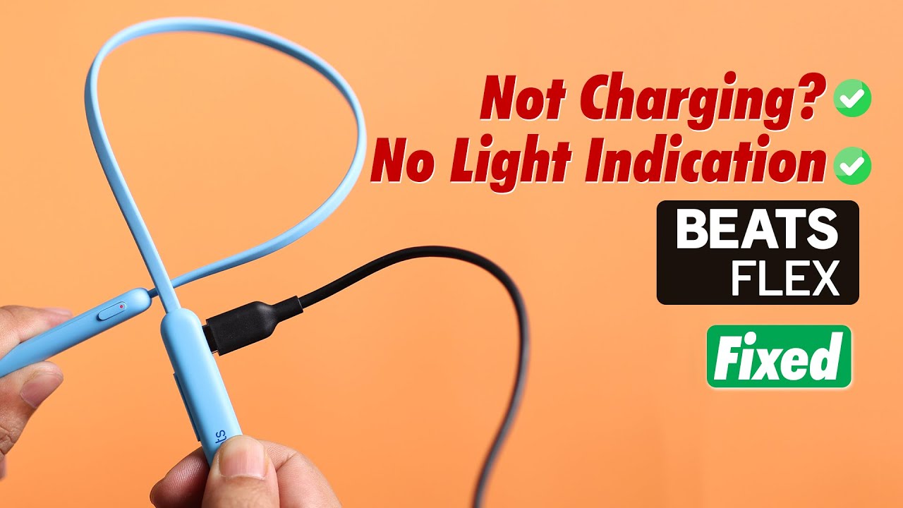 Beats Flex Earphones Not Charging - Fix [NO Light]