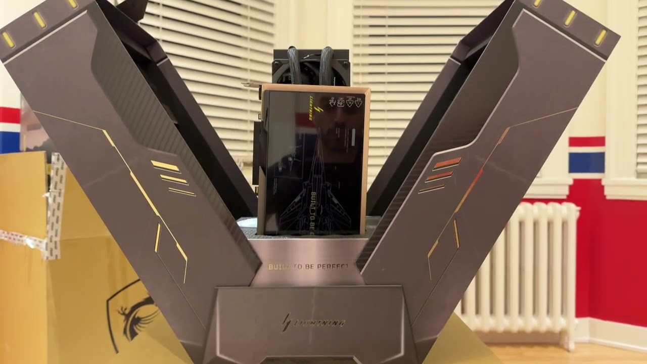 MSI Lightning Z RTX 5090 quick unboxing! 