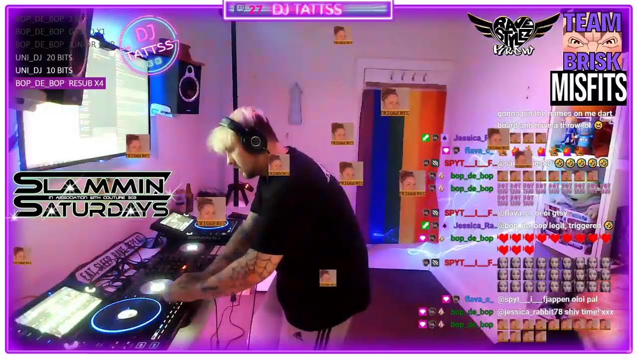 | Slammin Saturday's With DJTattss | #teambrisk | Hardcore | Hardstyle |