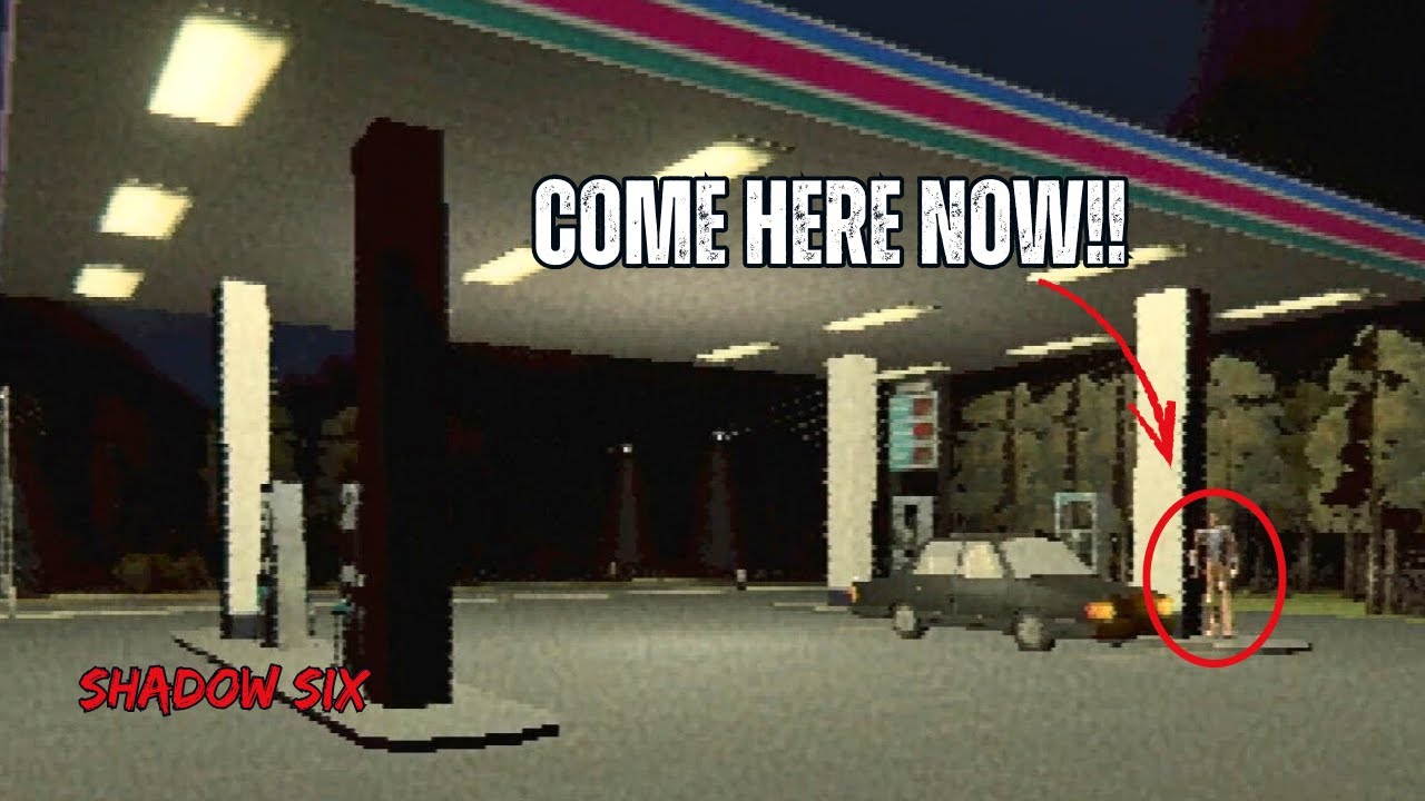 Working Overnight at a Gas Station.
