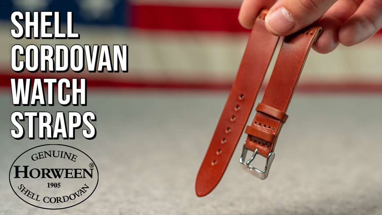 Shell Cordovan Watch Straps