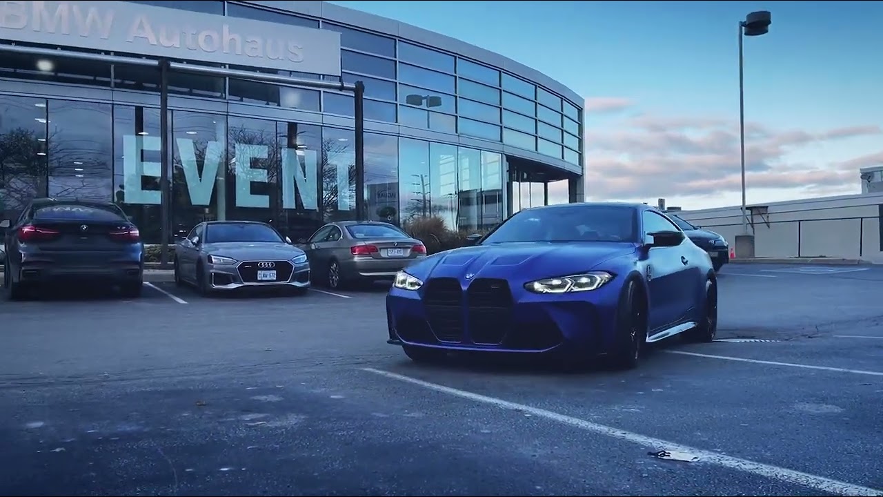 2022 Bmw M4 Competition in Portimao Frozen Blue😈