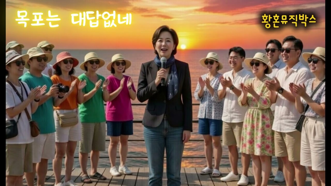 목포는 대답없네 ㅣ 레오 #트로트 #감성음악 #첫사랑 #목포