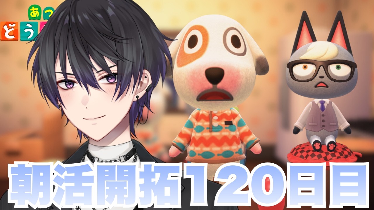 【あつまれどうぶつの森】120日目の開拓から始まる朝活生活