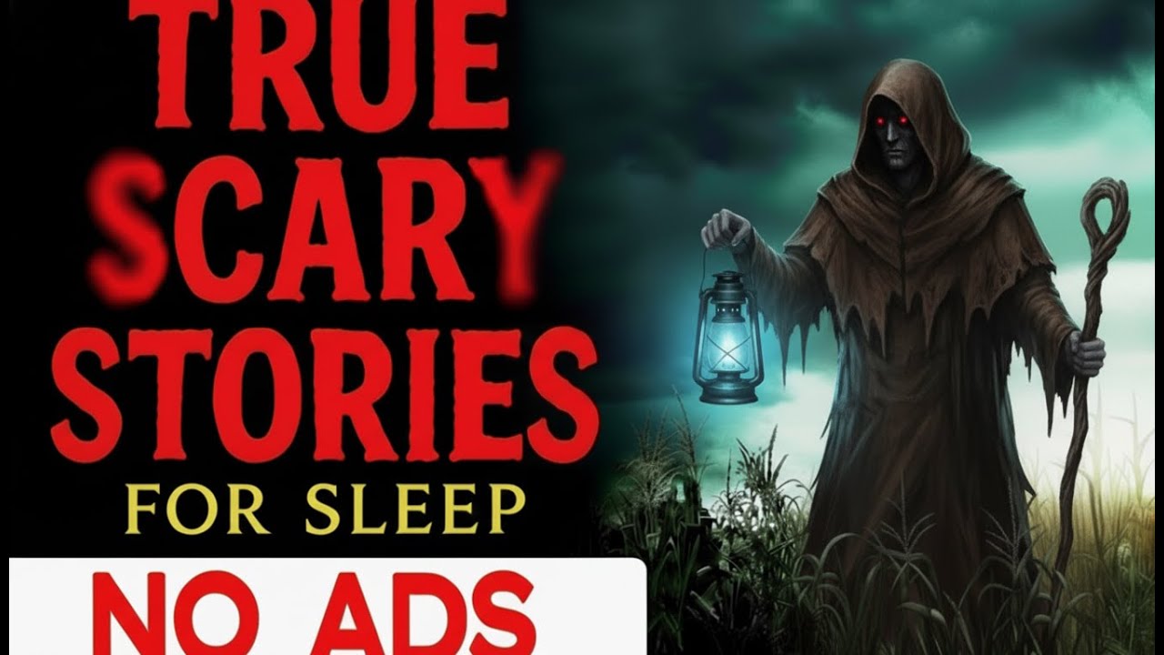 NO ADS 🛑 TRUE Scary Stories for Sleep (4 Hours) | Gentle Rain Sounds | Black Screen | Vol 33