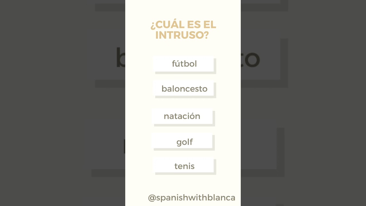 ¿Puedes encontrar al intruso? 👇 