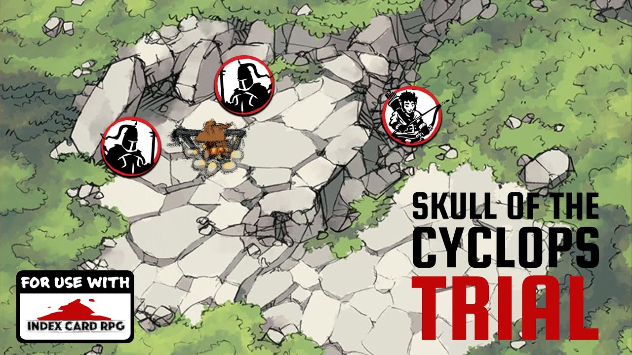 Skull of the Cyclops Trial from ICRPG Core