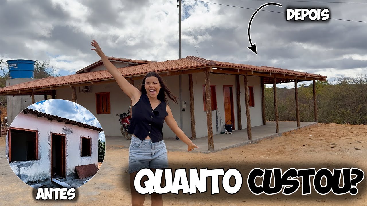 A VARANDA DA MINHA CASA DA RO&Ccedil;A FICOU PRONTA!