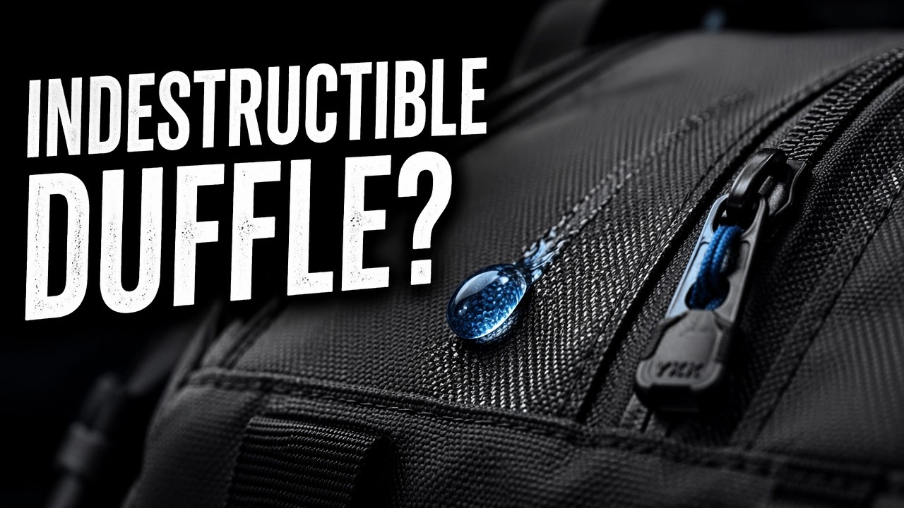 Rugged Waterproof Rolling Duffle Bag by Gonex Review