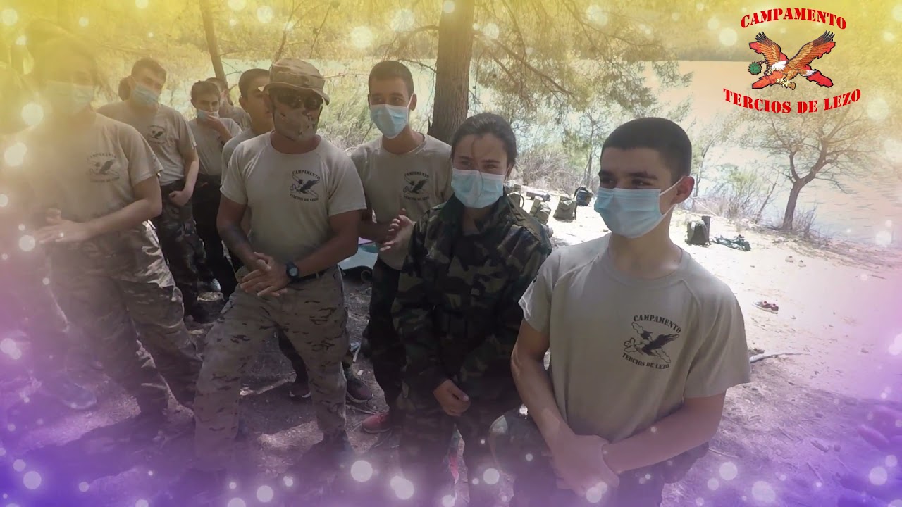 2020 CAMPAMENTO MILITAR TERCIOS DE LEZO             (3º) COMIDA, ROPA, MANGUERA