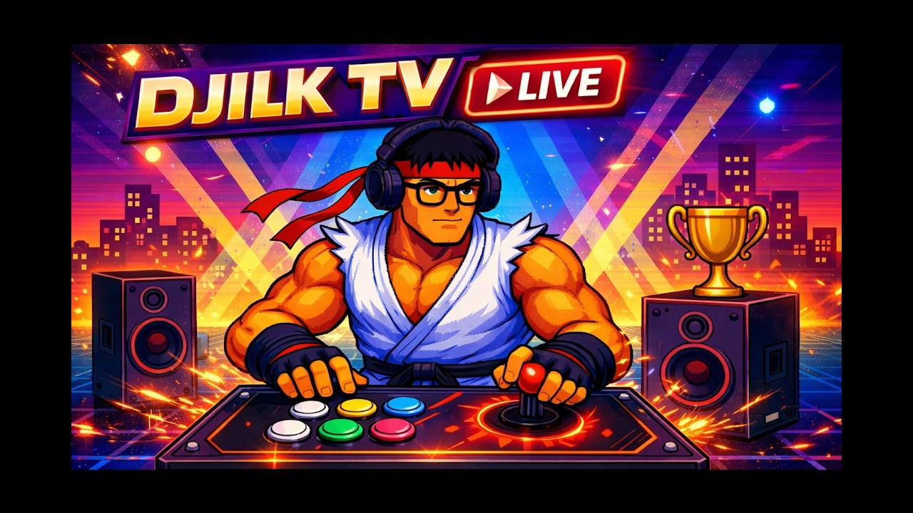 DJILK TV LIVE | RYU’S CHOICE ARCADE STICK SHOWCASE
