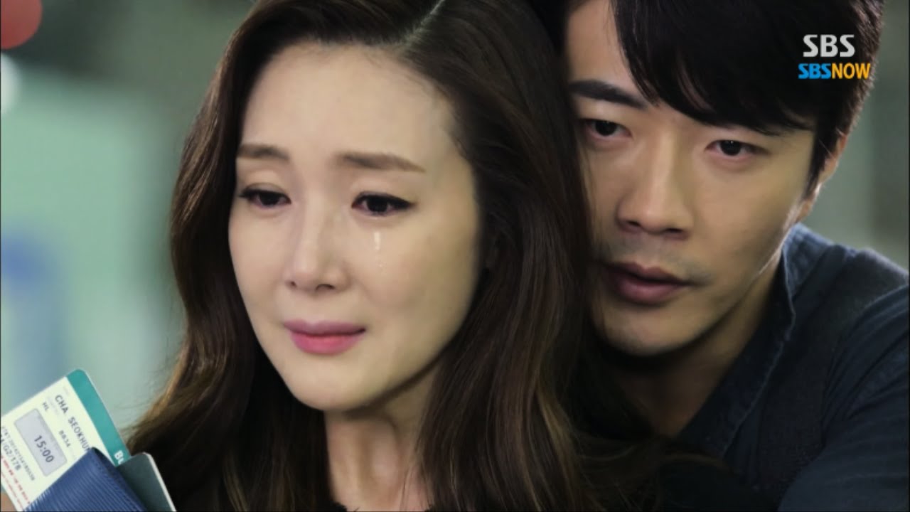 SBS [유혹] - 석훈(권상우) 백허그하며 