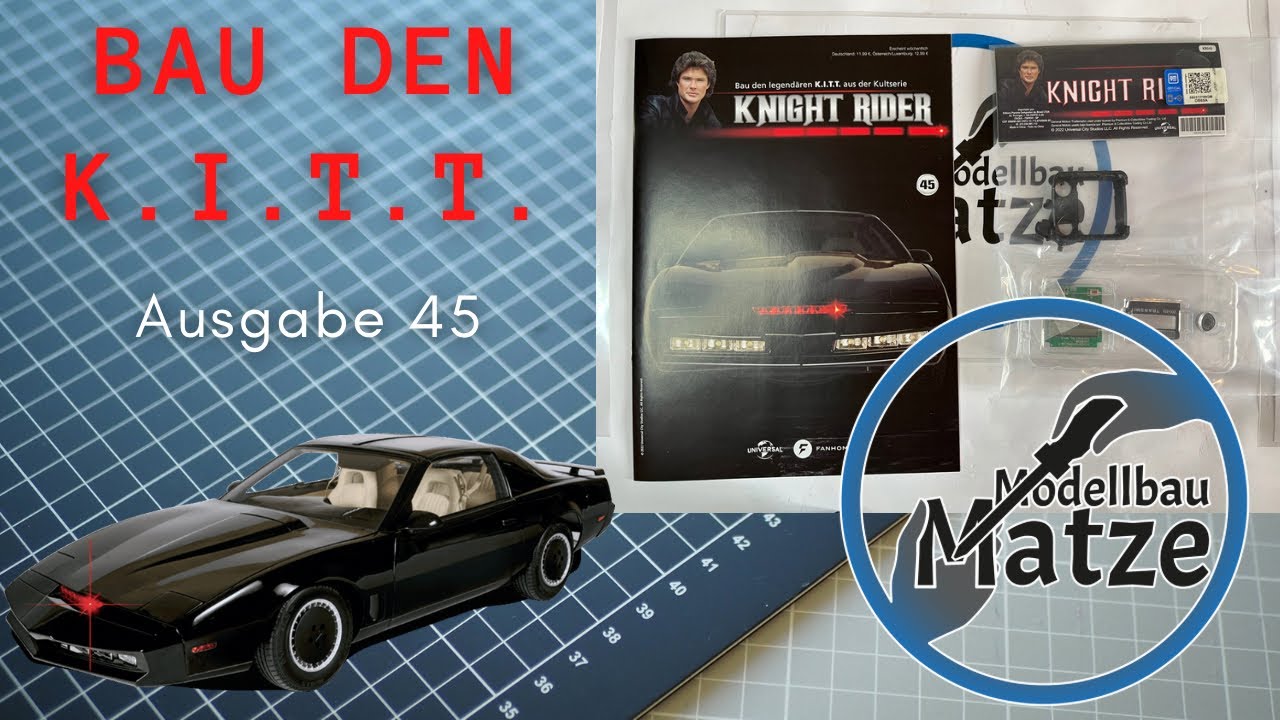 Bau den K.I.T.T. - Ausgabe 45 - Fanhome / DeAgostini (Knight Rider)
