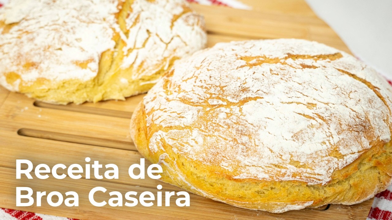 Como fazer Broa de Milho Tradicional (Receita Passo a Passo)