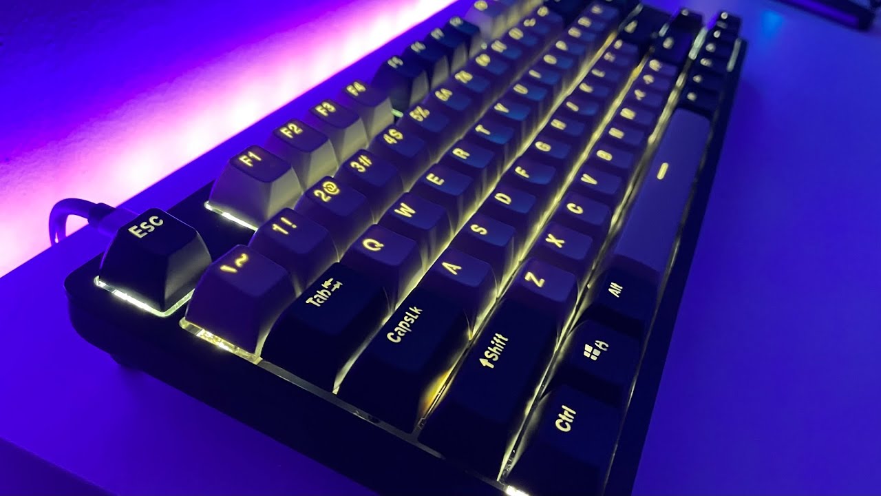 Lubed + Filmed Gateron Ink Black Sound Test in Drop Entr