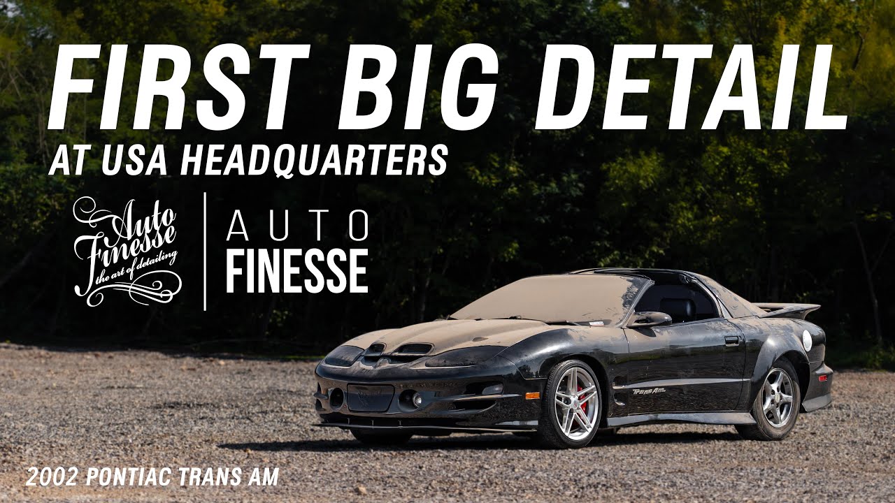 UNTOUCHED FOR 14 YEARS! Big Detail Number One in the USA - We revive this Firebird Trans Am WS6