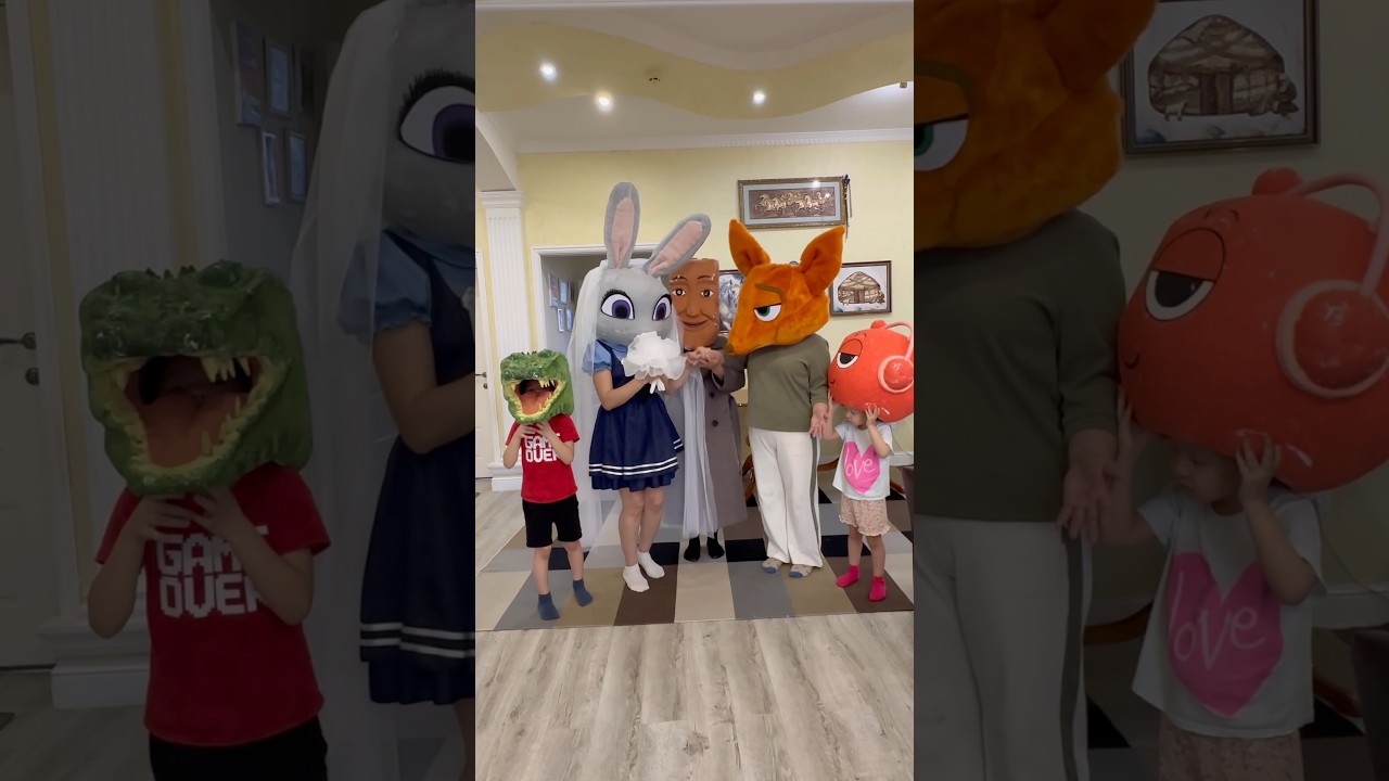 NICK AND JUDY&rsquo;S WEDDING 💍✨ #zootopia2