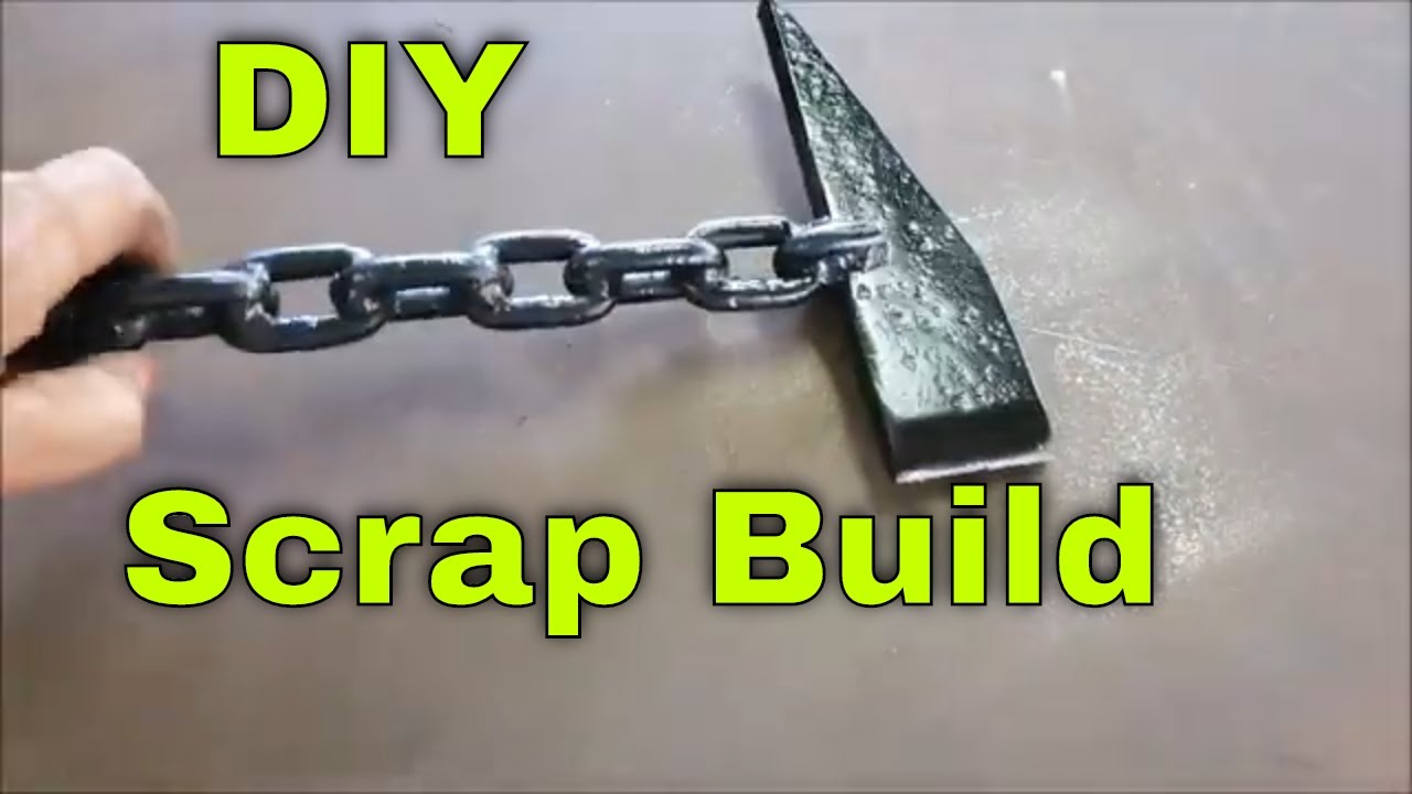 Easy Homemade chipping hammer tool invention welding projects ideas