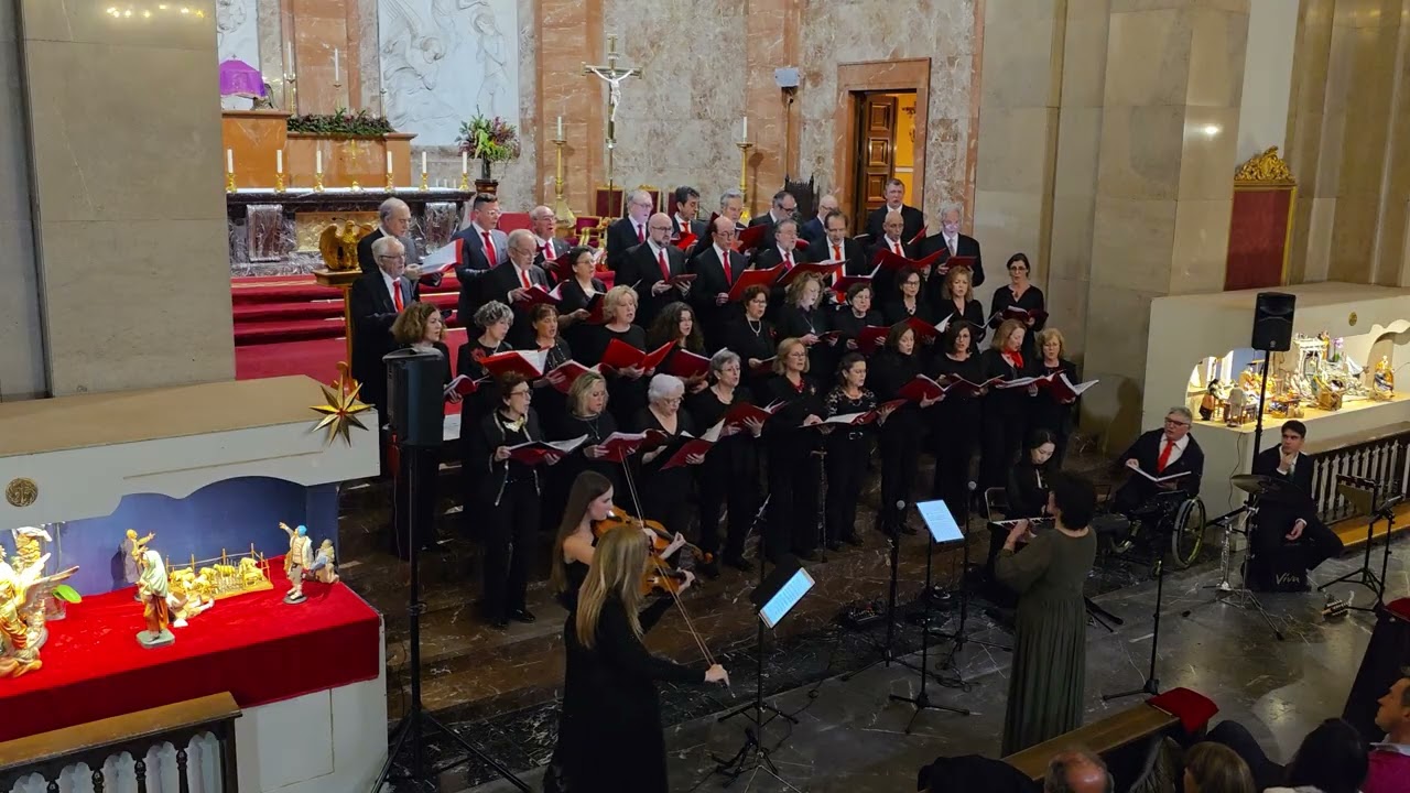 Canción de cuna de Navidad (J. Rutter) | CONCIERTO NAVIDAD (2025) | CORO DEL ALBA GREGORIANA