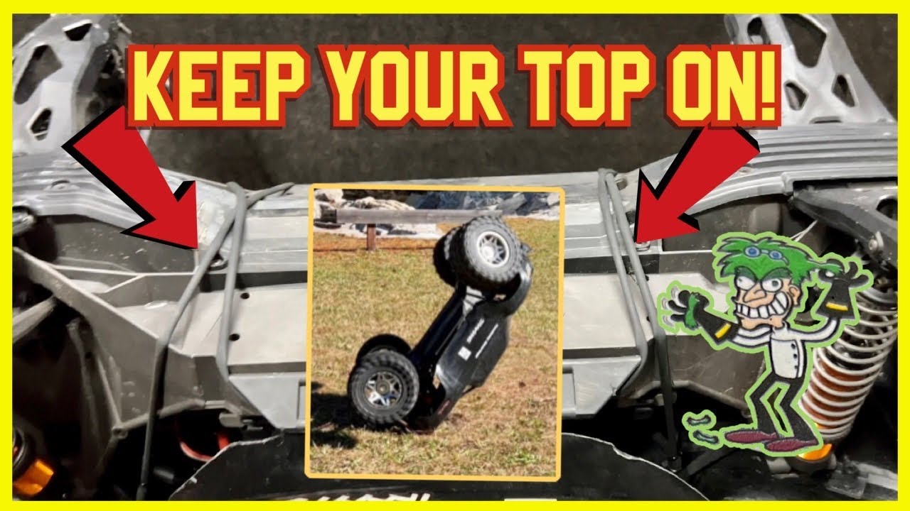 Keep your Top on with RcMadlabs Xmaxx Body Hooker Kit
