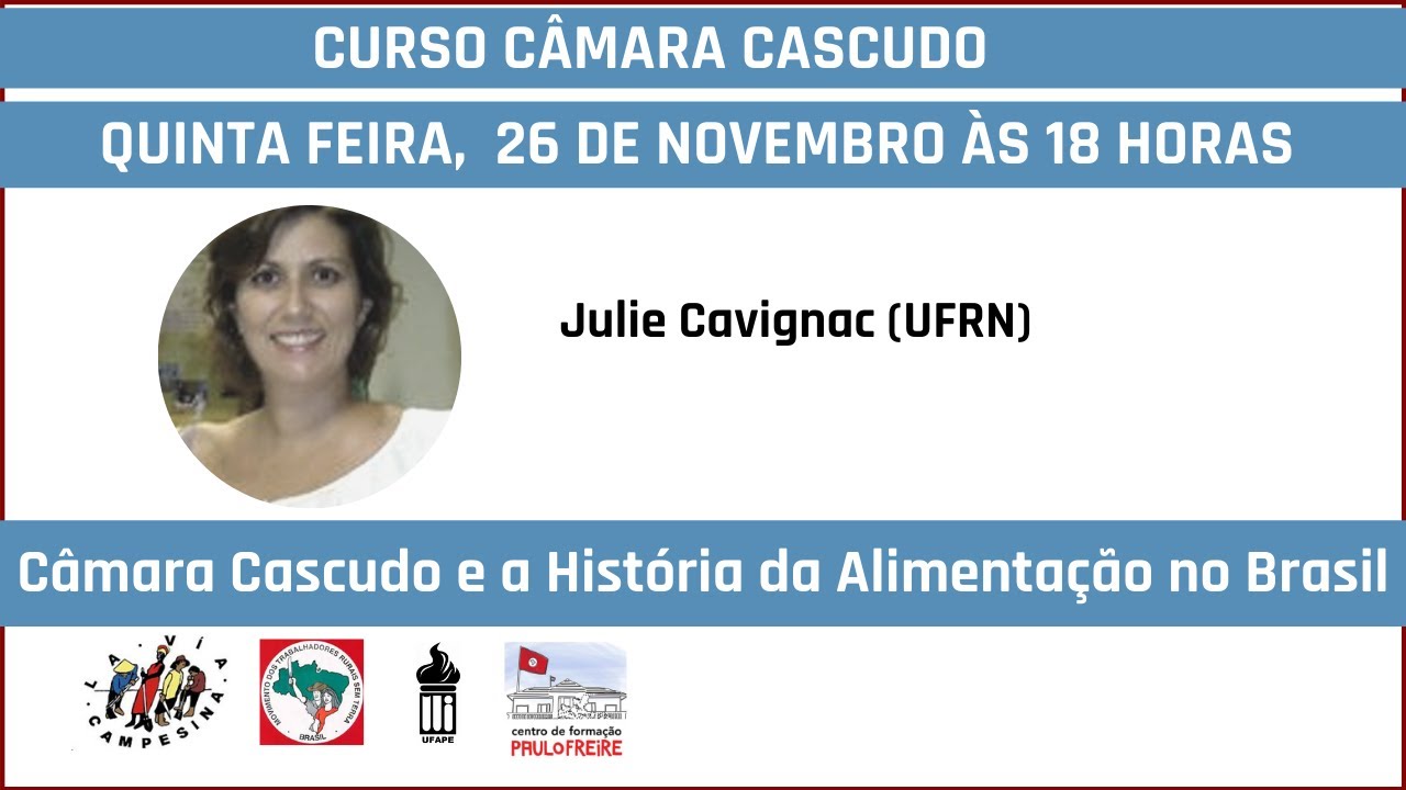 Aula 03: Câmara Cascudo e a História da Alimentação no Brasil