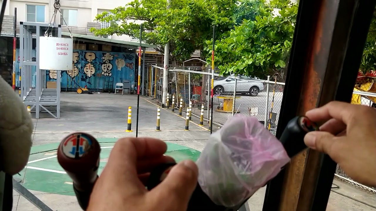 移動式起重機術科第一站操作