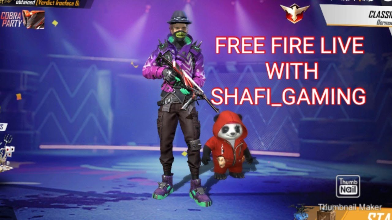 Testing Free fire Live