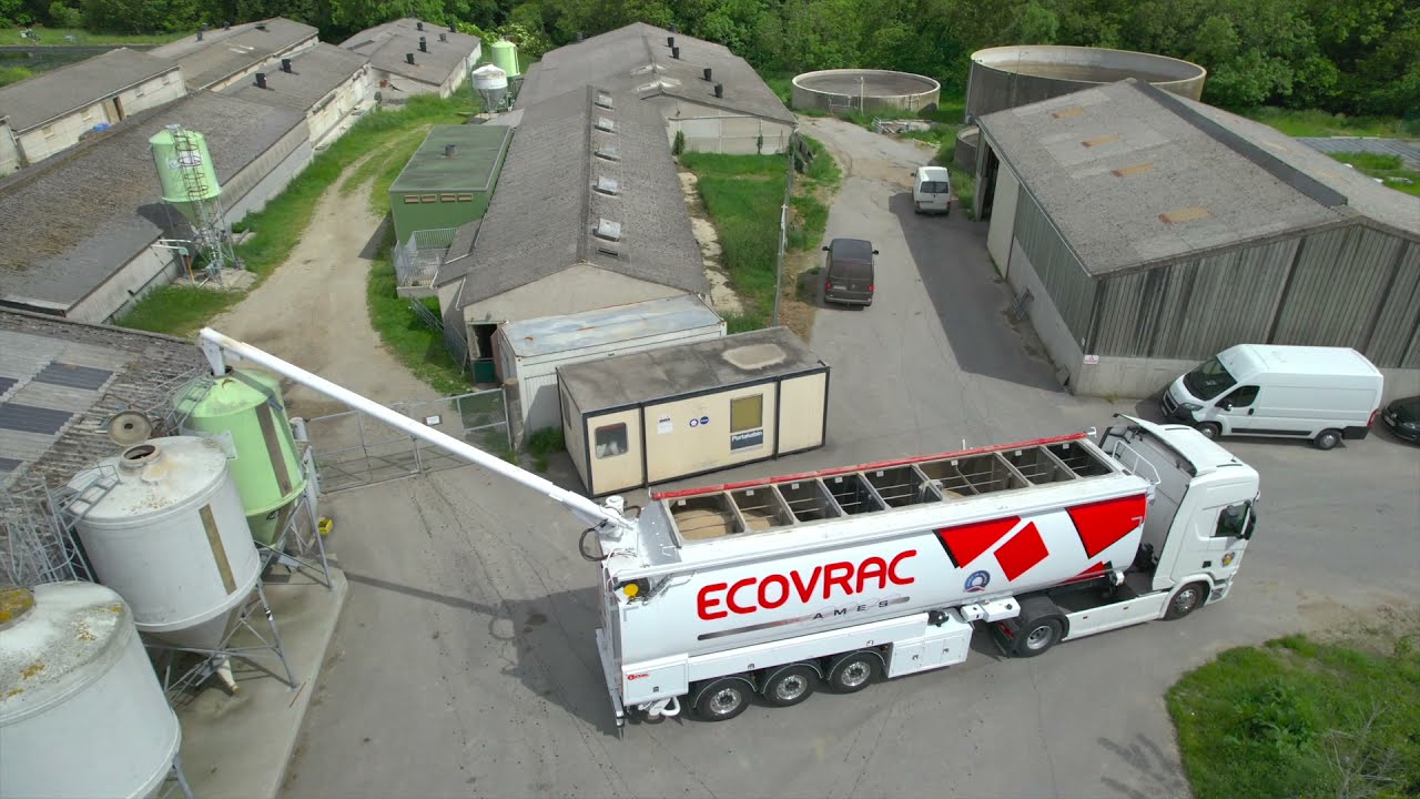 ECOVRAC - Semi nouvelle génération pour le transport d'aliment du bétail