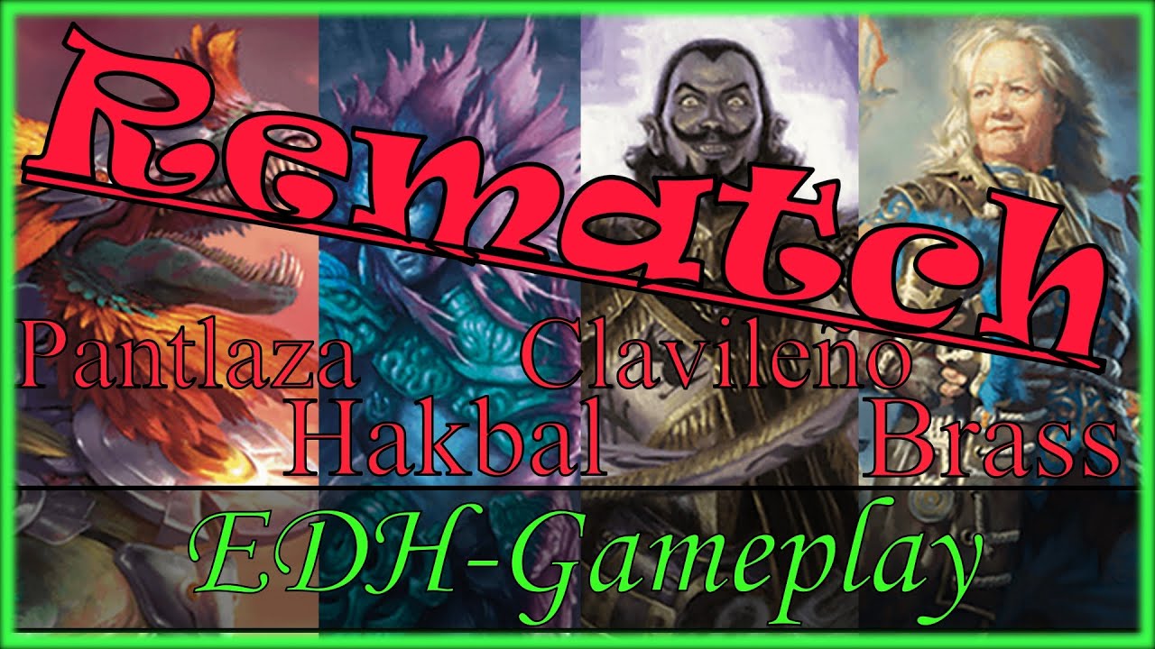 МАТЧ-РЕВАНШ Пантлаза против Хакбала против Клавиленьо против Адмирала Брасса EDH-Gameplay | Magic...
