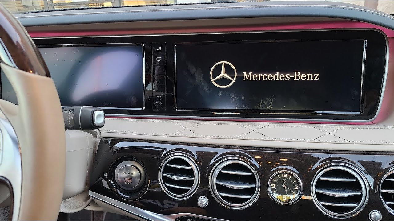 How to Remove Speedometer / Navigation Display from 2014 Mercedes S550 for Repair.