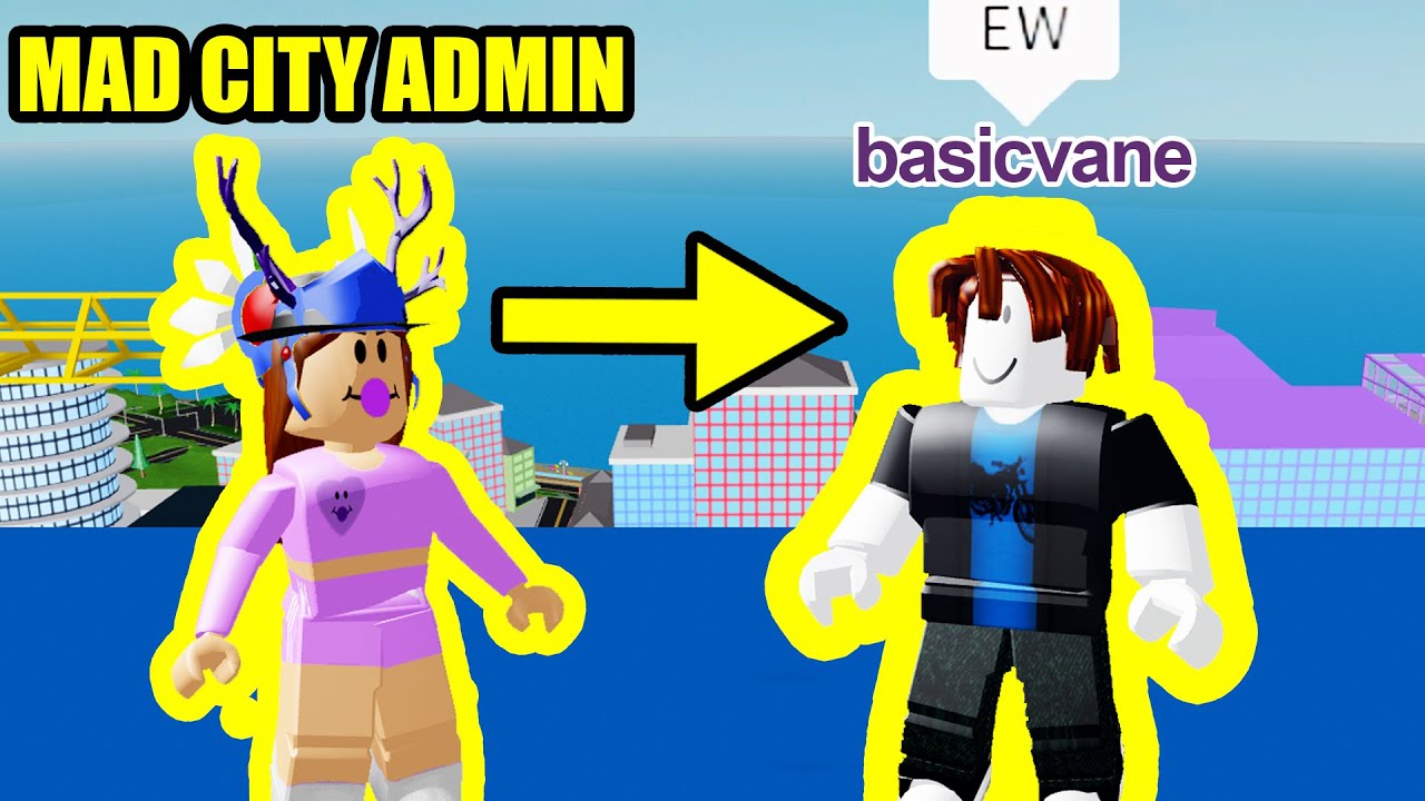 TURNING ADMINS INTO BACON HAIRS... | Roblox Mad City