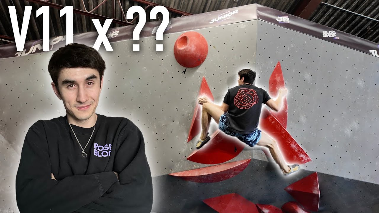 How many V11 BOULDERS can I climb in 1 SESSION? • Vlog at Bloc Shop Chabanel