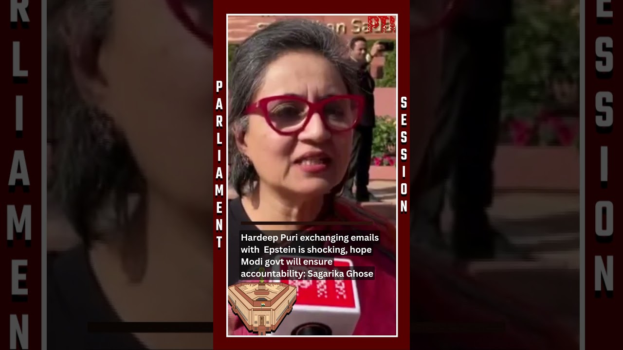 Hardeep Puri&rsquo;s emails with  Epstein is shocking, govt must ensure accountability: Sagarika Ghose