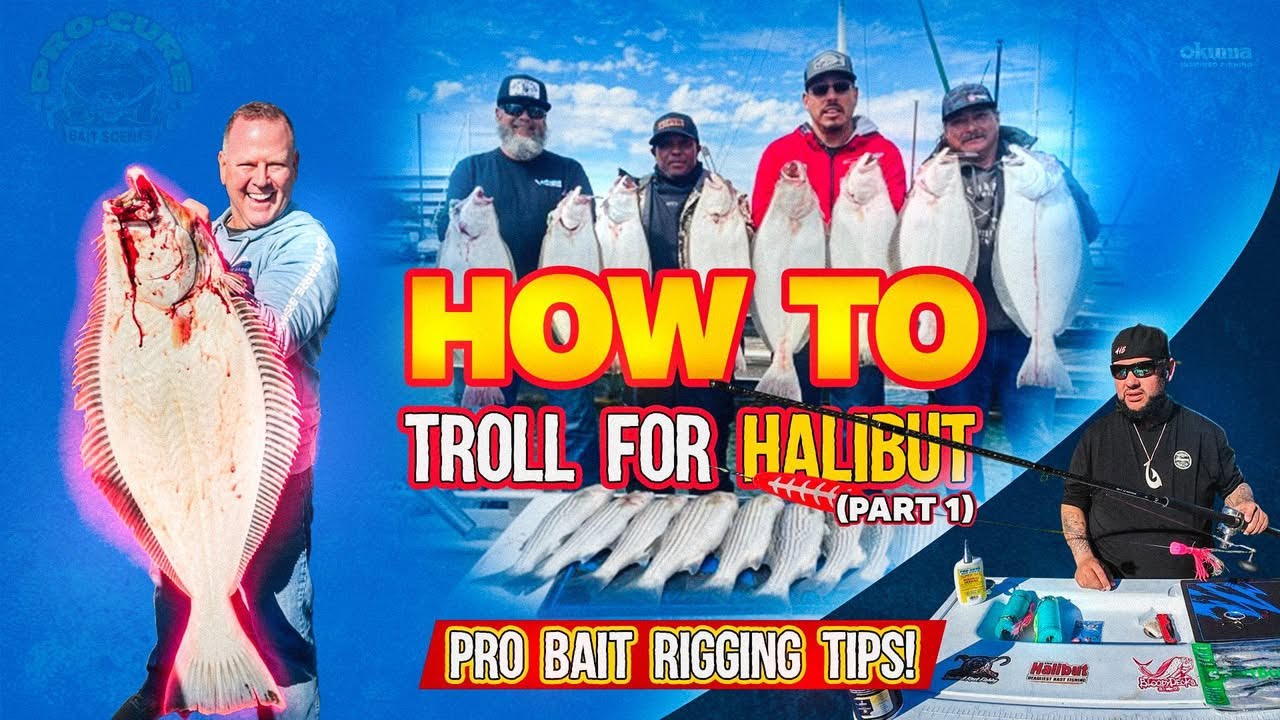 How To Troll For Halibut- Part 1  Pro  Bait Rigging Tips!