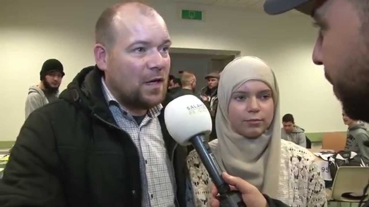 Salaheddine bezoekt de Nationale Bekeerlingendag