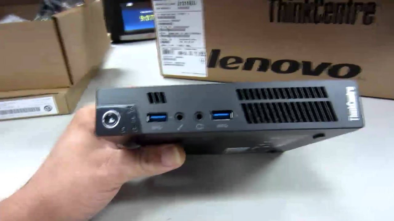 Lenovo M92P unboxing ...the biggest little computer around.